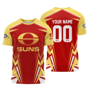 Gold Coast SUNS AFL Exclusive Logo T-shirt QTVA270625AFL04GCFC-TS