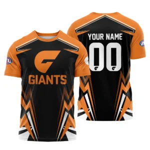 GWS Giants AFL Exclusive Logo T-shirt QTVA270625AFL04GWS-TS