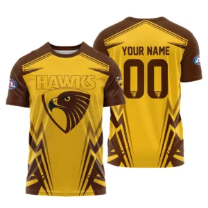 Hawthorn Hawks AFL Exclusive Logo T-shirt QTVA270625AFL04HAW-TS