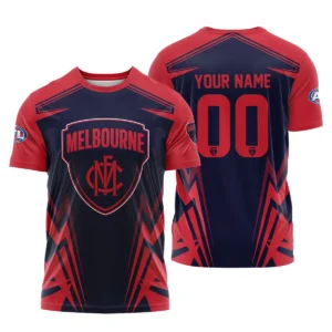 Melbourne Demons AFL Exclusive Logo T-shirt QTVA270625AFL04MELB-TS