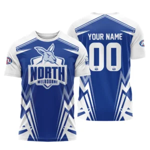 North Melbourne Kangaroos AFL Exclusive Logo T-shirt QTVA270625AFL04NMFC-TS