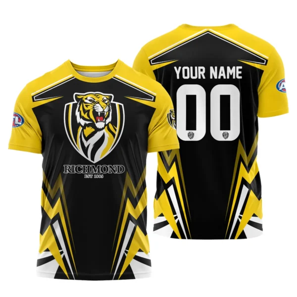 Richmond Tigers AFL Exclusive Logo T-shirt QTVA270625AFL04RICH-TS