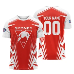 Sydney Swans AFL Exclusive Logo T-shirt QTVA270625AFL04SYD-TS