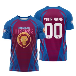 Brisbane Lions AFL Exclusive Logo T-shirt QTVA280625AFL05BL-TS
