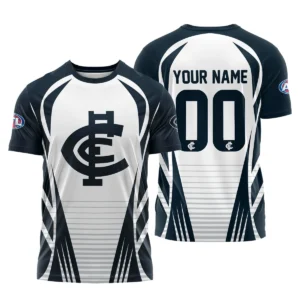 Carlton Blues AFL Exclusive Logo T-shirt QTVA280625AFL05CARL-TS
