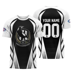 Collingwood Magpies AFL Exclusive Logo T-shirt QTVA280625AFL05COLL-TS