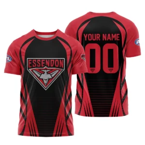 Essendon Bombers AFL Exclusive Logo T-shirt QTVA280625AFL05ESS-TS