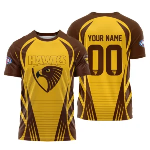 Hawthorn Hawks AFL Exclusive Logo T-shirt QTVA280625AFL05HAW-TS