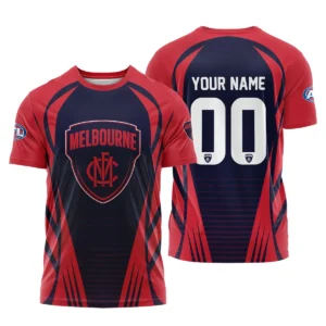 Melbourne Demons AFL Exclusive Logo T-shirt QTVA280625AFL05MELB-TS