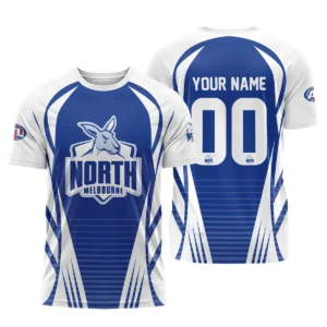 North Melbourne Kangaroos AFL Exclusive Logo T-shirt QTVA280625AFL05NMFC-TS