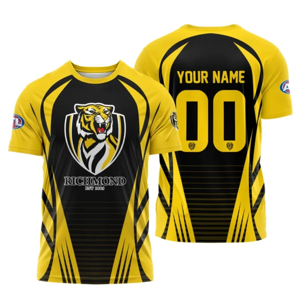 Richmond Tigers AFL Exclusive Logo T-shirt QTVA280625AFL05RICH-TS
