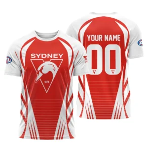 Sydney Swans AFL Exclusive Logo T-shirt QTVA280625AFL05SYD-TS