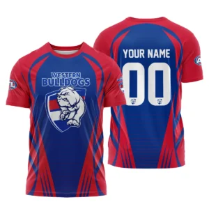 Western Bulldogs AFL Exclusive Logo T-shirt QTVA280625AFL05WB-TS