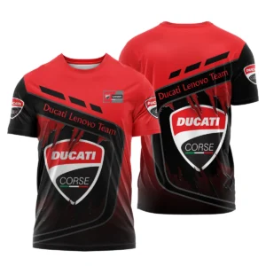 Ducati Lenovo Team Exclusive Logo T-shirt QTVAGP060625A8DUC-TS