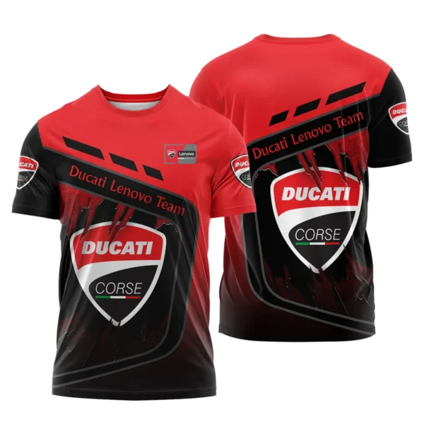 Ducati Lenovo Team Exclusive Logo T-shirt QTVAGP060625A8DUC-TS