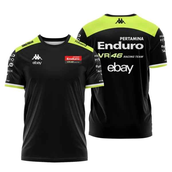 VR46 Racing Team Exclusive Logo T-shirt QTVAGP120625A16VR46-TS