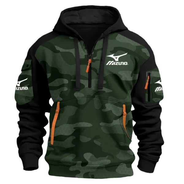 Mizuno Exclusive Logo Hoodie Half Zipper Golf QTGF210525A4MIZ - Green