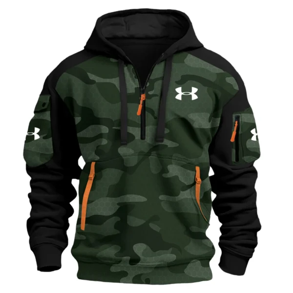 Under Armour Exclusive Logo Hoodie Half Zipper Golf QTGF210525A4UA - Green