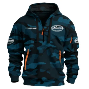 Pagani Exclusive Logo Hoodie Half Zipper Car QTCAR180605A1PAG - Navy Blue
