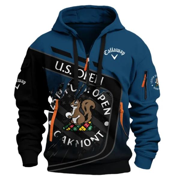 Callaway 125th U.S. Open Exclusive Logo Hoodie Half Zipper QTUSG110625A4CLW-HDF - Image 2