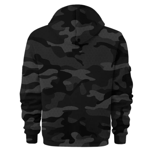 Audi Exclusive Logo Hoodie Half Zipper Car QTCAR180605A1AUD - Black - Image 2