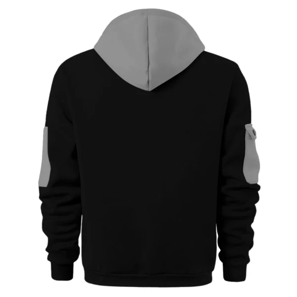 Dick Johnson Racing Team 2025 Supercars Championship Exclusive Logo Hoodie Half Zipper HOSPC120625A01SHEHDF - Gray - Image 2