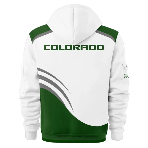 Holden Colorado Ute Exclusive Logo Hoodie Half Zipper QTVA190625UTE03HC - Green - Image 3