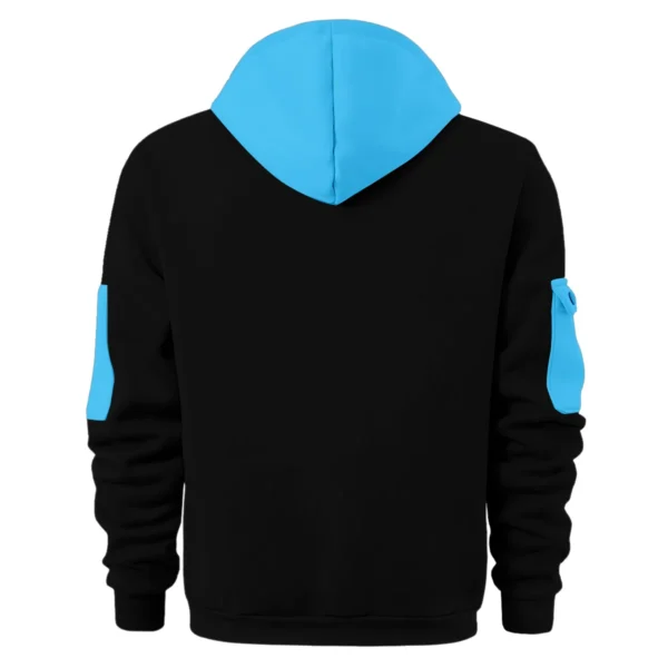 Monster Castrol Racing 2025 Supercars Championship Exclusive Logo Hoodie Half Zipper HOSPC120625A01TFHDF - Light Blue - Image 2