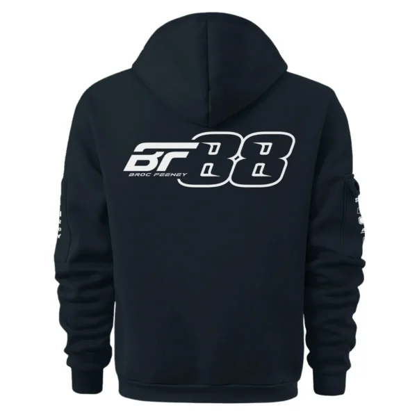 Broc Feeney Red Bull Ampol Racing Exclusive Logo Hoodie Half Zipper QTRB140525A3-HDF - Image 3