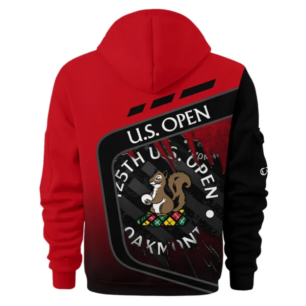Callaway 125th U.S. Open Exclusive Logo Hoodie Half Zipper QTUSG110625A7CLW-HDF - Image 3