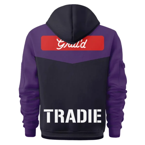 Melbourne Storm NRL Exclusive Logo Hoodie Half Zipper QTVA050625NRL01MEL-HDF - Image 3