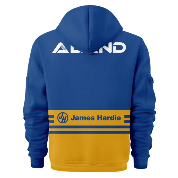 Parramatta Eels NRL Exclusive Logo Hoodie Half Zipper QTVA050625NRL01PAR-HDF - Image 3