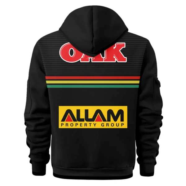 Penrith Panthers NRL Exclusive Logo Hoodie Half Zipper QTVA050625NRL01PEN-HDF - Image 3