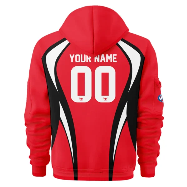 St Kilda Saints AFL Exclusive Logo Hoodie Half Zipper QTVA250625AFL03STK-HDF - Image 3