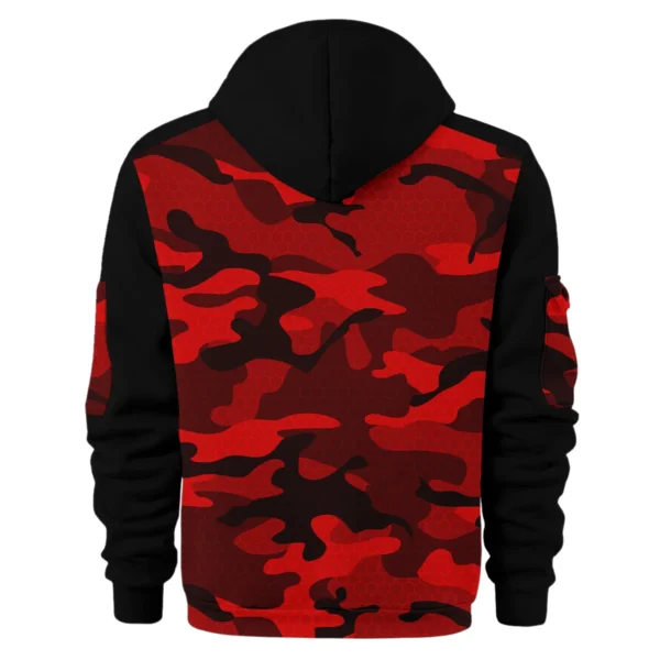 Titleist Exclusive Logo Hoodie Half Zipper Golf QTGF210525A4TL - Red - Image 2