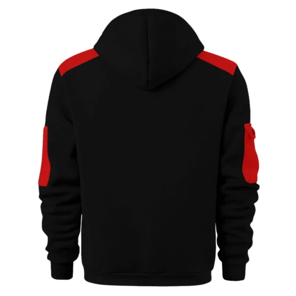 Adelaide Crows Australian Football League Exclusive Logo Hoodie Half Zipper HOAFL190525A01ADEL - Red - Image 2