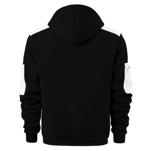 Ducati Motorcycles  Exclusive Logo Hoodie Half Zipper QTMT160525A3DUC - White - Image 2
