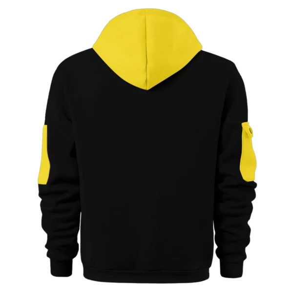 Monster Castrol Racing 2025 Supercars Championship Exclusive Logo Hoodie Half Zipper HOSPC120625A01TFHDF - Yellow - Image 2
