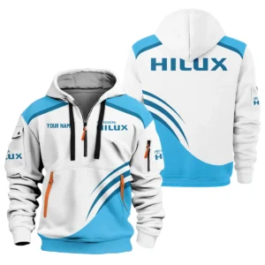Toyota Hilux Ute Exclusive Logo Hoodie Half Zipper QTVA190625UTE03TH - Blue