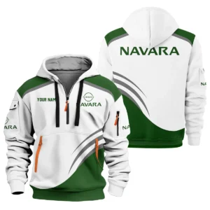 Nissan Navara Ute Exclusive Logo Hoodie Half Zipper QTVA190625UTE03NNA - Green