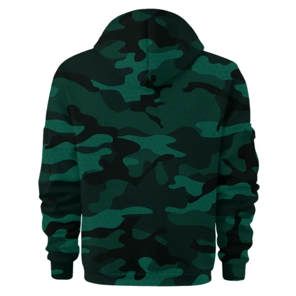 Carlton Blues Australian Football League Exclusive Logo Hoodie Half Zipper HOAFL080525A01CARL - Green - Image 2