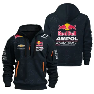 Red Bull Ampol Racing Exclusive Logo Hoodie Half Zipper QTRB140525A1-HDF