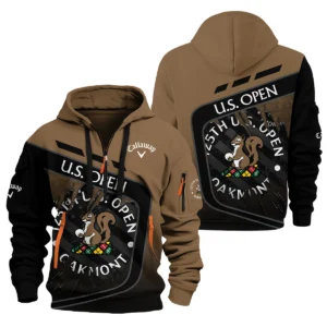 Callaway 125th U.S. Open Exclusive Logo Hoodie Half Zipper QTUSG110625A5CLW-HDF