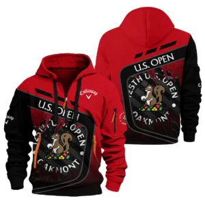 Callaway 125th U.S. Open Exclusive Logo Hoodie Half Zipper QTUSG110625A7CLW-HDF
