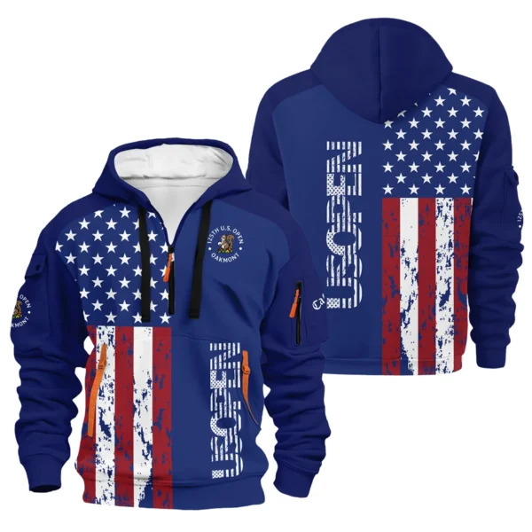 Callaway 125th U.S. Open Exclusive Logo Hoodie Half Zipper QTUSG120625A3CLW-HDF