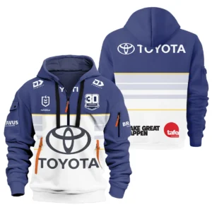 North Queensland Cowboys NRL Exclusive Logo Hoodie Half Zipper QTVA050625NRL01NQL-HDF