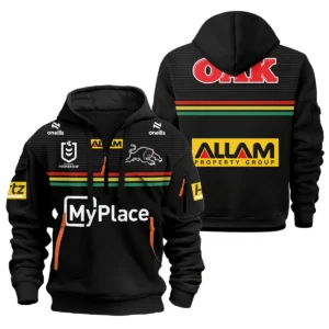 Penrith Panthers NRL Exclusive Logo Hoodie Half Zipper QTVA050625NRL01PEN-HDF