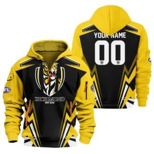 Richmond Tigers AFL Exclusive Logo Hoodie Half Zipper QTVA270625AFL04RICH-HDF