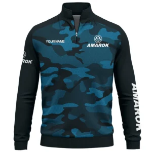 Volkswagen Amarok Exclusive Logo Quarter Zip Sweatshirt Ute QTUT020625A1VA - Blue