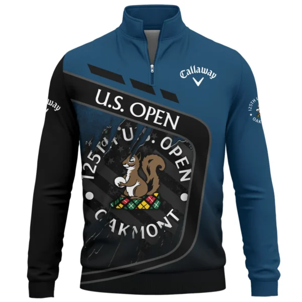 Callaway 125th U.S. Open Exclusive Logo Quarter-Zip Sweatshirt QTUSG110625A4CLW-QTZ - Image 2